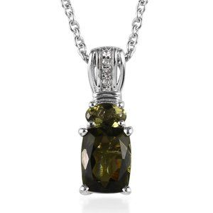 OUTSTANDING  Moldavite Pendent